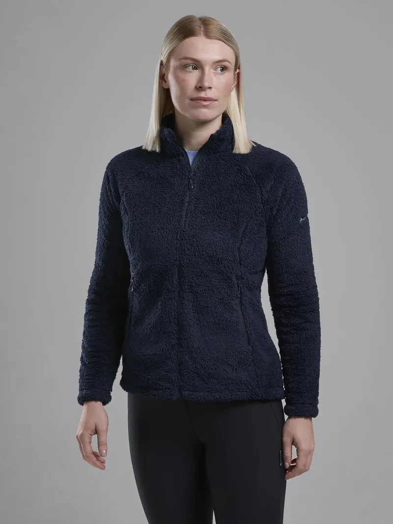 Montane Fleece & Mid Layer-Womens Caldus Jacket - Eclipse Blue