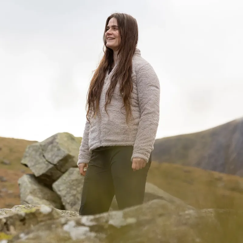 Montane Fleece & Mid Layer-Womens Caldus Jacket - Oyster