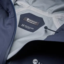 Montane Waterproof Jackets-Womens Cetus Jacket - Eclipse Blue