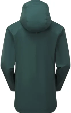Montane Waterproof Jackets-Womens Cetus Lite Jacket - Deep Forest