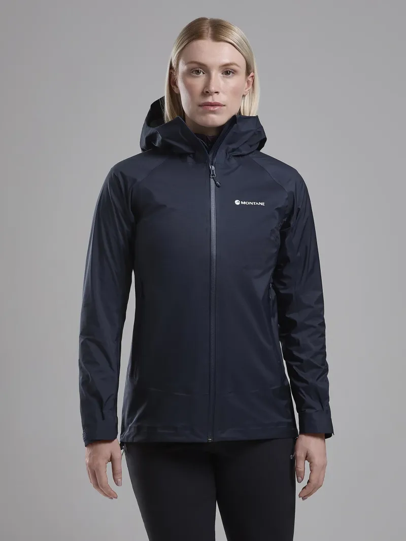 Montane Waterproof Jackets-Womens Cetus Lite Jacket - Eclipse Blue