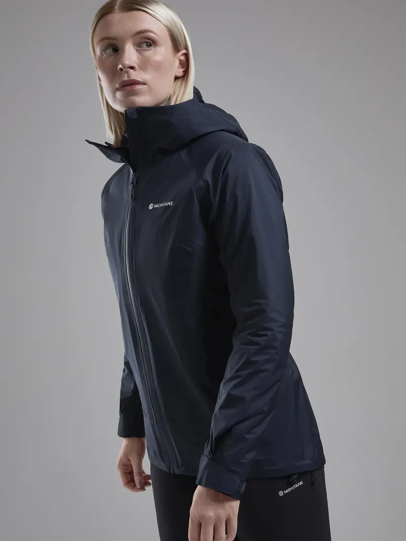 Montane Waterproof Jackets-Womens Cetus Lite Jacket - Eclipse Blue