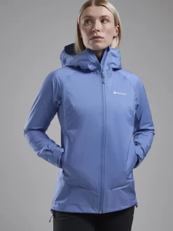 Montane Waterproof Jackets-Womens Cetus Lite Jacket - Cornflower