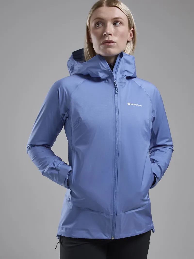 Montane Waterproof Jackets-Womens Cetus Lite Jacket - Cornflower