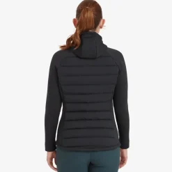Montane Insulated Jackets-Womens Composite Hoodie - Black