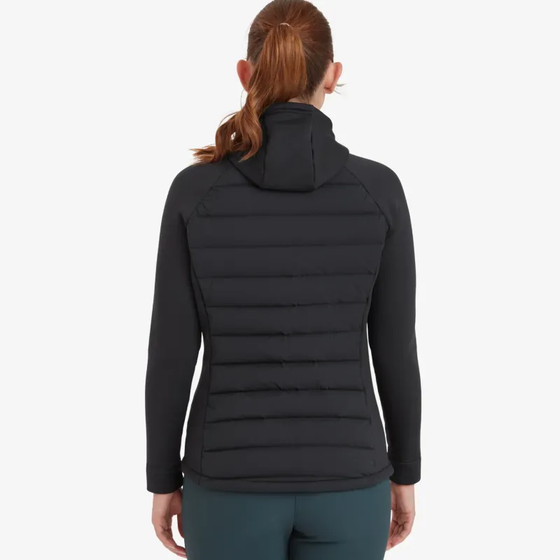 Montane Insulated Jackets-Womens Composite Hoodie - Black