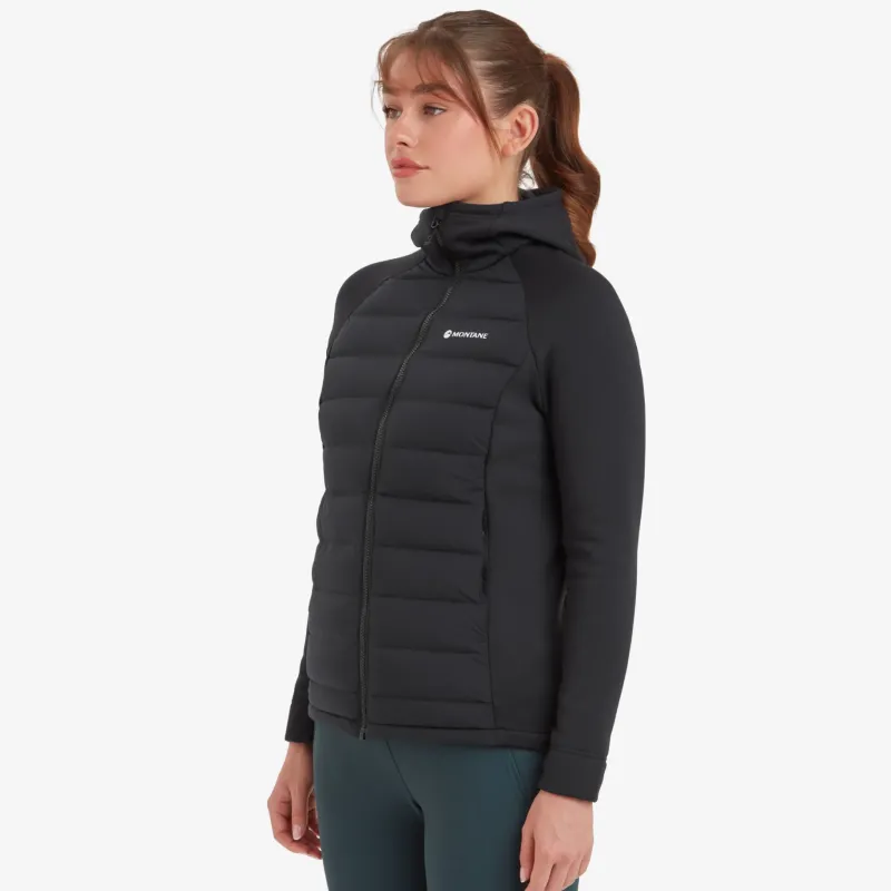 Montane Insulated Jackets-Womens Composite Hoodie - Black