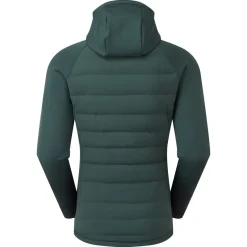Montane Insulated Jackets-Womens Composite Hoodie - Deep Forest
