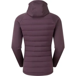 Montane Insulated Jackets-Womens Composite Hoodie - Mulberry