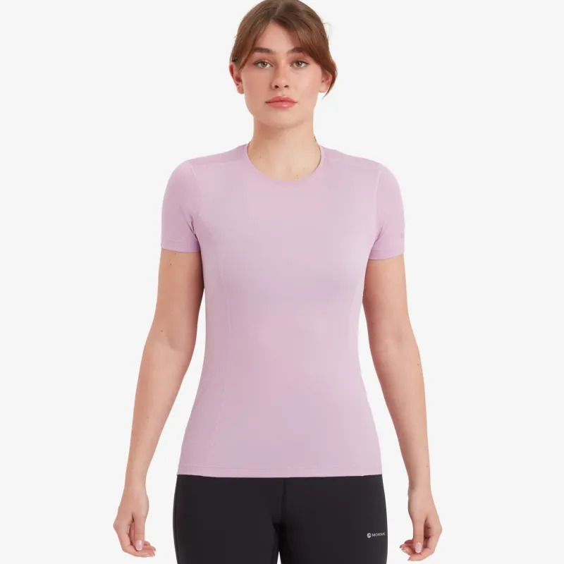 Montane T-Shirts & Baselayers-Womens Dart Lite T-Shirt - Allium