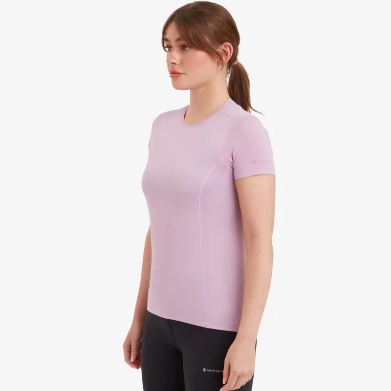 Montane T-Shirts & Baselayers-Womens Dart Lite T-Shirt - Allium