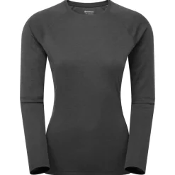 Montane T-Shirts & Baselayers-Womens Dart Long Sleeve T-Shirt - Black
