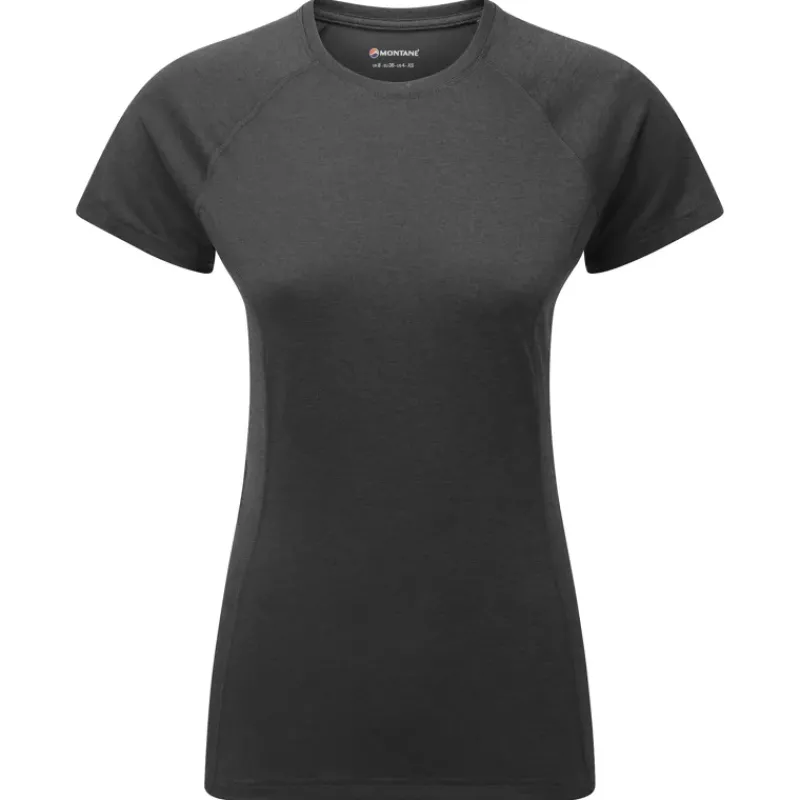 Montane T-Shirts & Baselayers-Womens Dart T-Shirt - Black