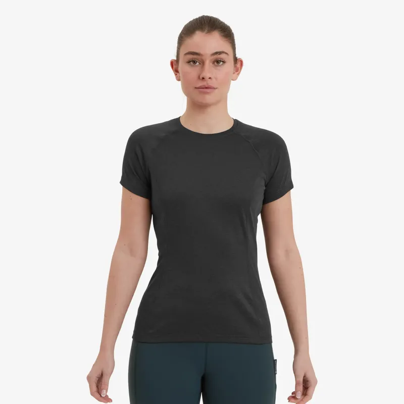 Montane T-Shirts & Baselayers-Womens Dart T-Shirt - Black