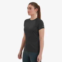 Montane T-Shirts & Baselayers-Womens Dart T-Shirt - Black