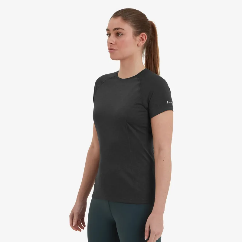 Montane T-Shirts & Baselayers-Womens Dart T-Shirt - Black