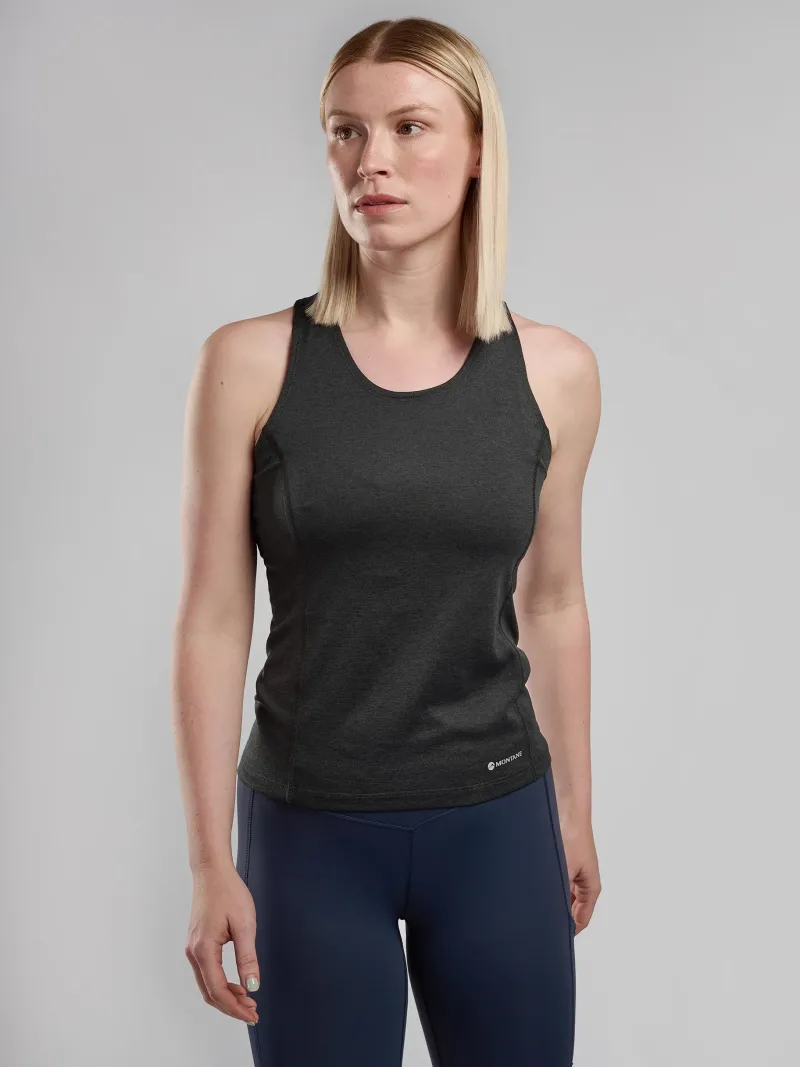 Montane T-Shirts & Baselayers-Womens Dart Vest - Black