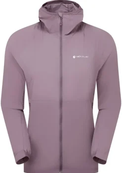 Montane Windshirts-Womens Featherlite Hoodie - Moonscape