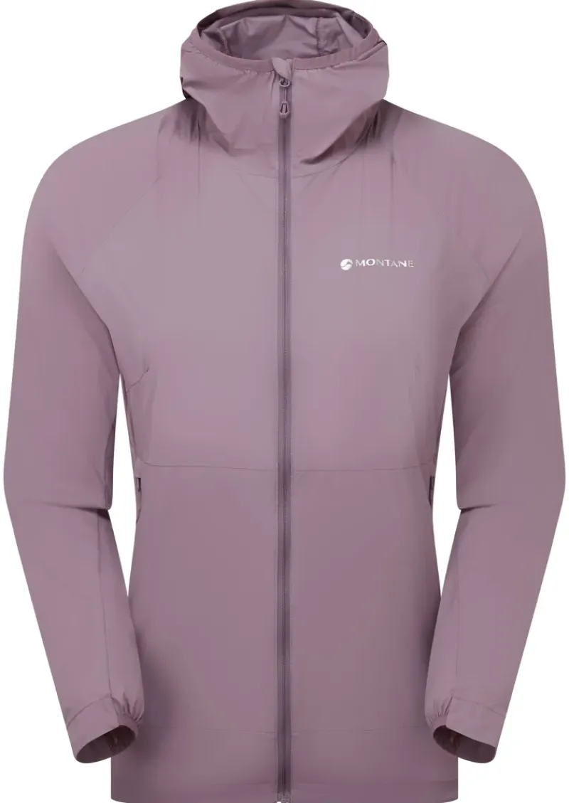 Montane Windshirts-Womens Featherlite Hoodie - Moonscape