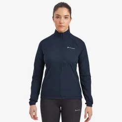 Montane Windshirts-Womens Featherlite Jacket - Eclipse Blue