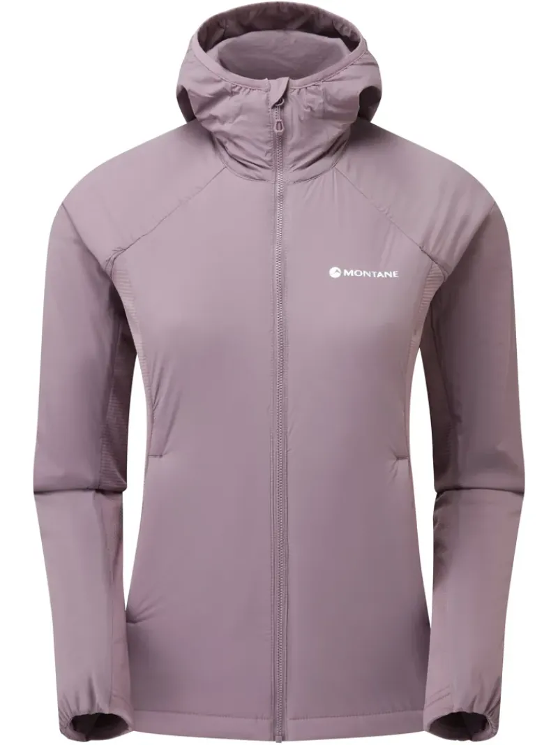 Montane Insulated Jackets-Womens Fireball Lite Hoodie - Moonscape