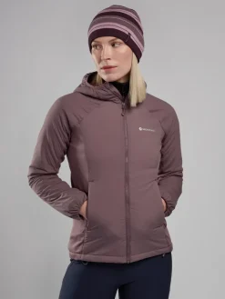 Montane Insulated Jackets-Womens Fireball Lite Hoodie - Moonscape