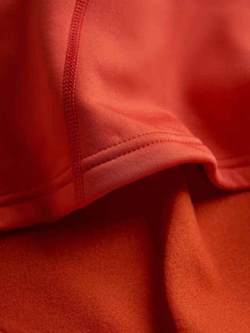 Montane Fleece & Mid Layer-Womens Fury Hoodie - Saffron Red