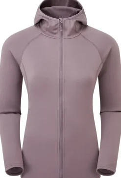 Montane Fleece & Mid Layer-Womens Fury Lite Hoodie - Moonscape