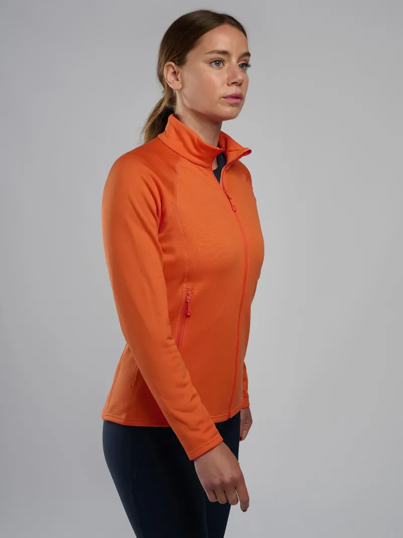 Montane Fleece & Mid Layer-Womens Fury Lite Jacket - Tigerlily