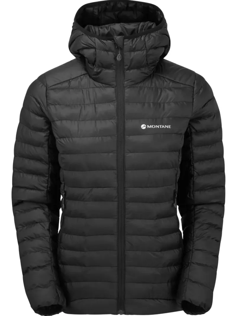 Montane Insulated Jackets-Womens Icarus Hoodie - Black