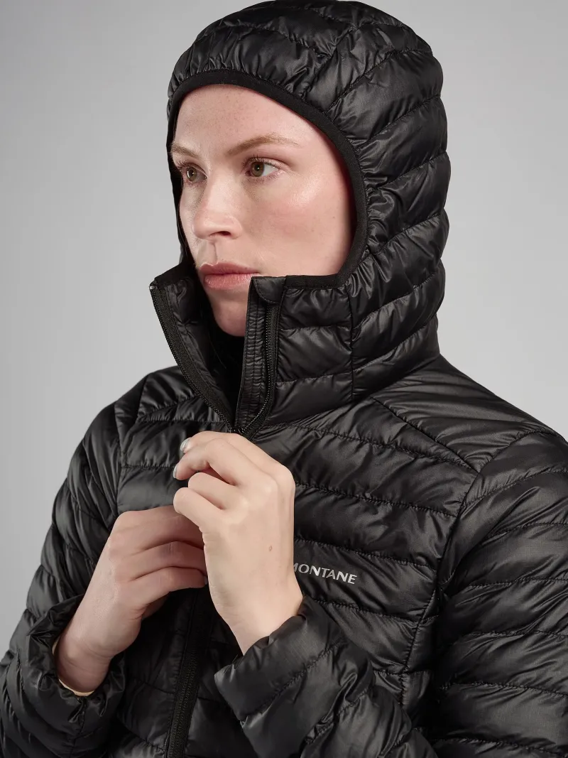 Montane Insulated Jackets-Womens Icarus Hoodie - Black
