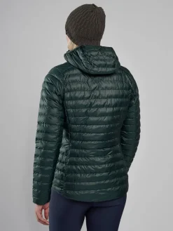 Montane Insulated Jackets-Womens Icarus Hoodie - Deep Forest