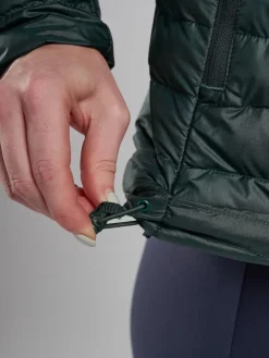 Montane Insulated Jackets-Womens Icarus Hoodie - Deep Forest