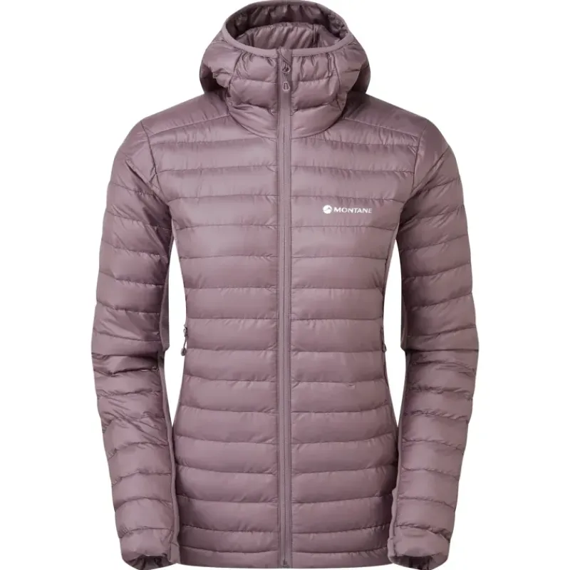 Montane Insulated Jackets-Womens Icarus Lite Hoodie - Moonscape