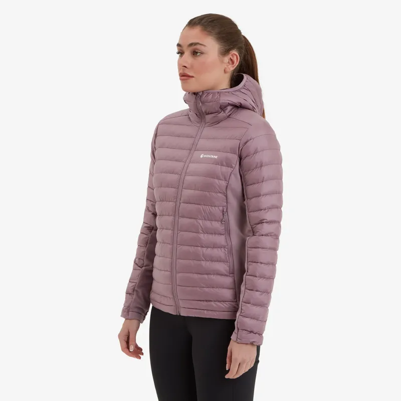 Montane Insulated Jackets-Womens Icarus Lite Hoodie - Moonscape