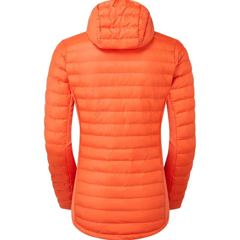 Montane Insulated Jackets-Womens Icarus Lite Hoodie - Tigerlily