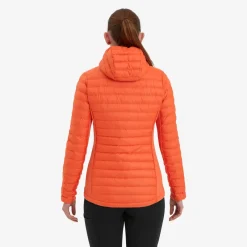 Montane Insulated Jackets-Womens Icarus Lite Hoodie - Tigerlily