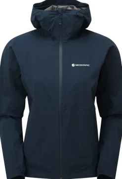 Montane Waterproof Jackets-Womens Minimus Lite Jacket - Eclipse Blue