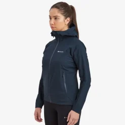 Montane Waterproof Jackets-Womens Minimus Lite Jacket - Eclipse Blue