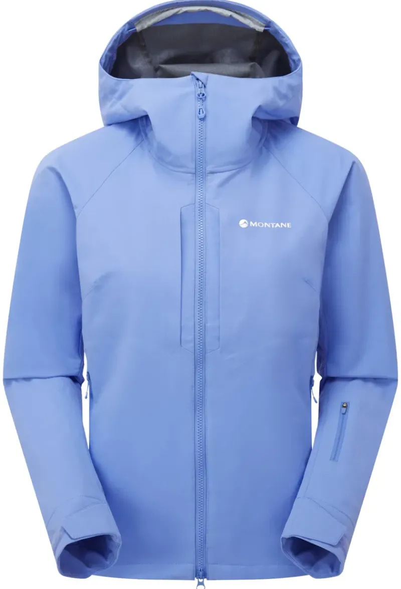 Montane Softshell Jackets-Womens Nordes Hoodie - Cornflower