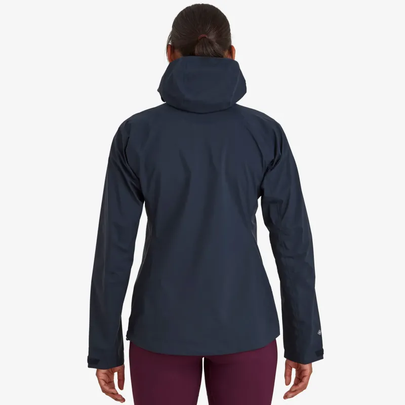 Montane Waterproof Jackets-Womens Phase Lite Jacket - Eclipse Blue