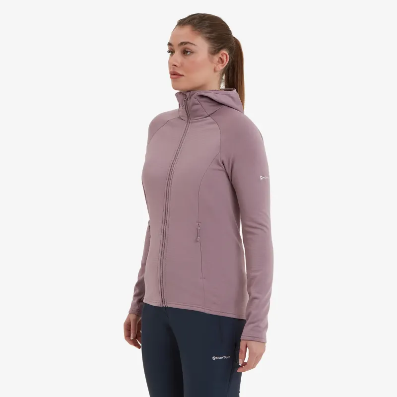 Montane Fleece & Mid Layer-Womens Protium Hoodie - Moonscape
