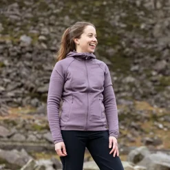 Montane Fleece & Mid Layer-Womens Protium Hoodie - Moonscape