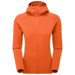 Montane Fleece & Mid Layer-Womens Protium Hoodie - Tigerlily
