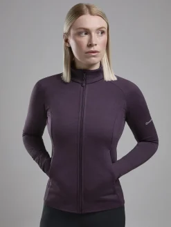 Montane Fleece & Mid Layer-Womens Protium Jacket - Mulberry