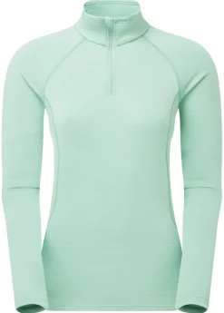 Montane Fleece & Mid Layer-Womens Protium Lite Pull On - Sea Mist