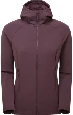 Montane Fleece & Mid Layer-Womens Protium XT Hoodie - Mulberry