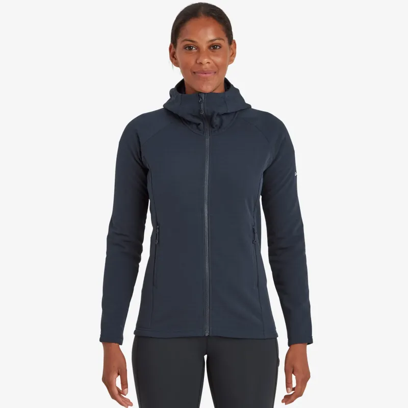 Montane Fleece & Mid Layer-Womens Protium XT Hoodie - Eclipse Blue