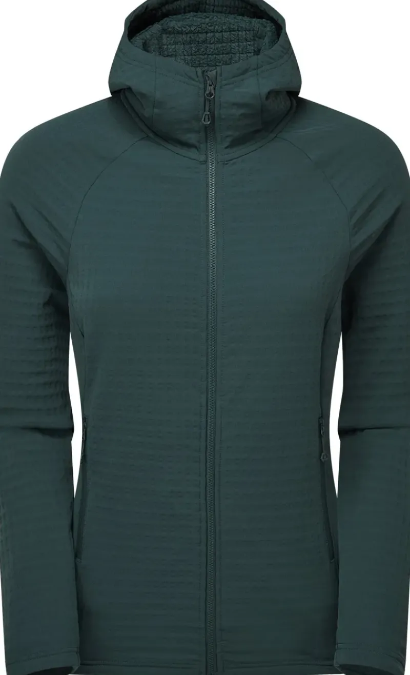 Montane Fleece & Mid Layer-Womens Protium XT Hoodie - Deep Forest