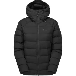 Montane Insulated Jackets-Womens Resolve XT Hoodie - Black